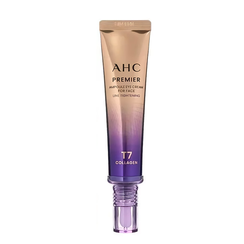Высокопитательный ампульный крем для век с коллагеном AHC Premier Ampoule In Eye Cream Line Tightening, 40мл