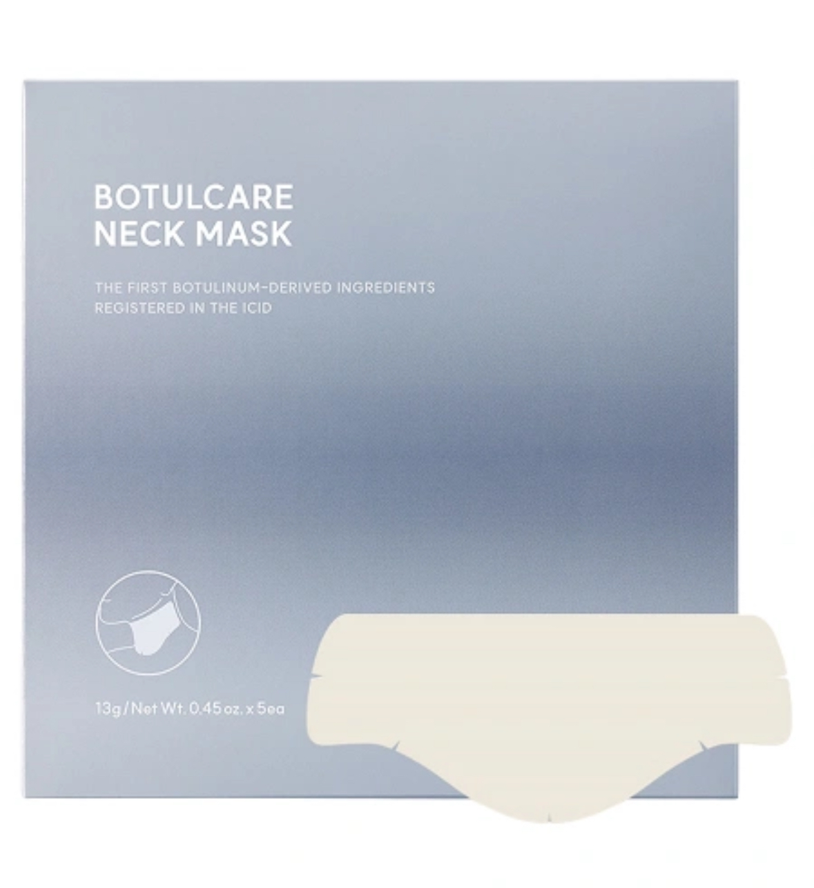 Гидрогелевая маска для шеи с PDRN и ботулиническим полипептидом AROCELL Botulecare Neck Mask 
