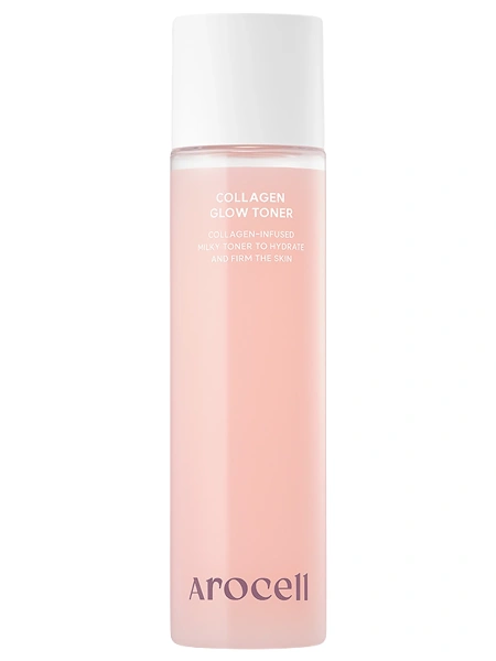 Коллагеновый тонер для эластичности и сияния кожи AROCELL Collagen Glow Toner, 155 гр