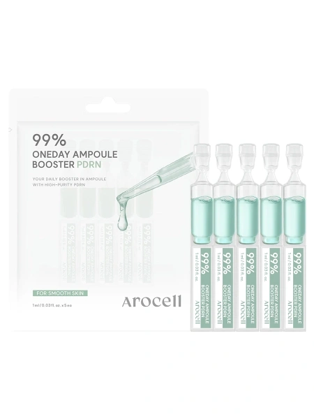 Бустер-сыворотка с ПДРН для глубокого увлажнения Arocell Oneday Ampoule Booster PDRN, 1 мл х 5 шт