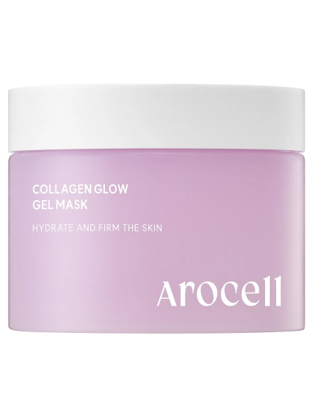 Коллагеновая гелевая маска со стволовыми клетками пиона для сияния кожи Arocell Collagen Glow Gel Mask, 100 гр