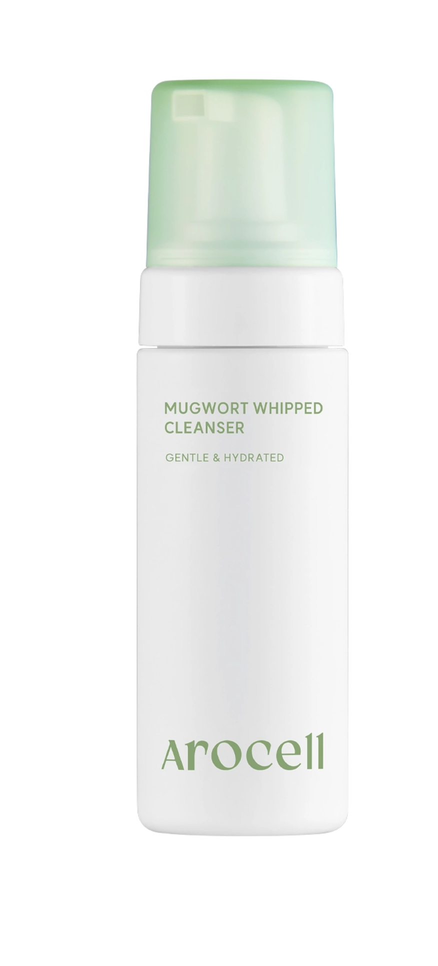 Гипоаллергенная очищающая пенка с экстрактом полыни AROCELL Mugwort Whipped Cleanser, 150 мл
