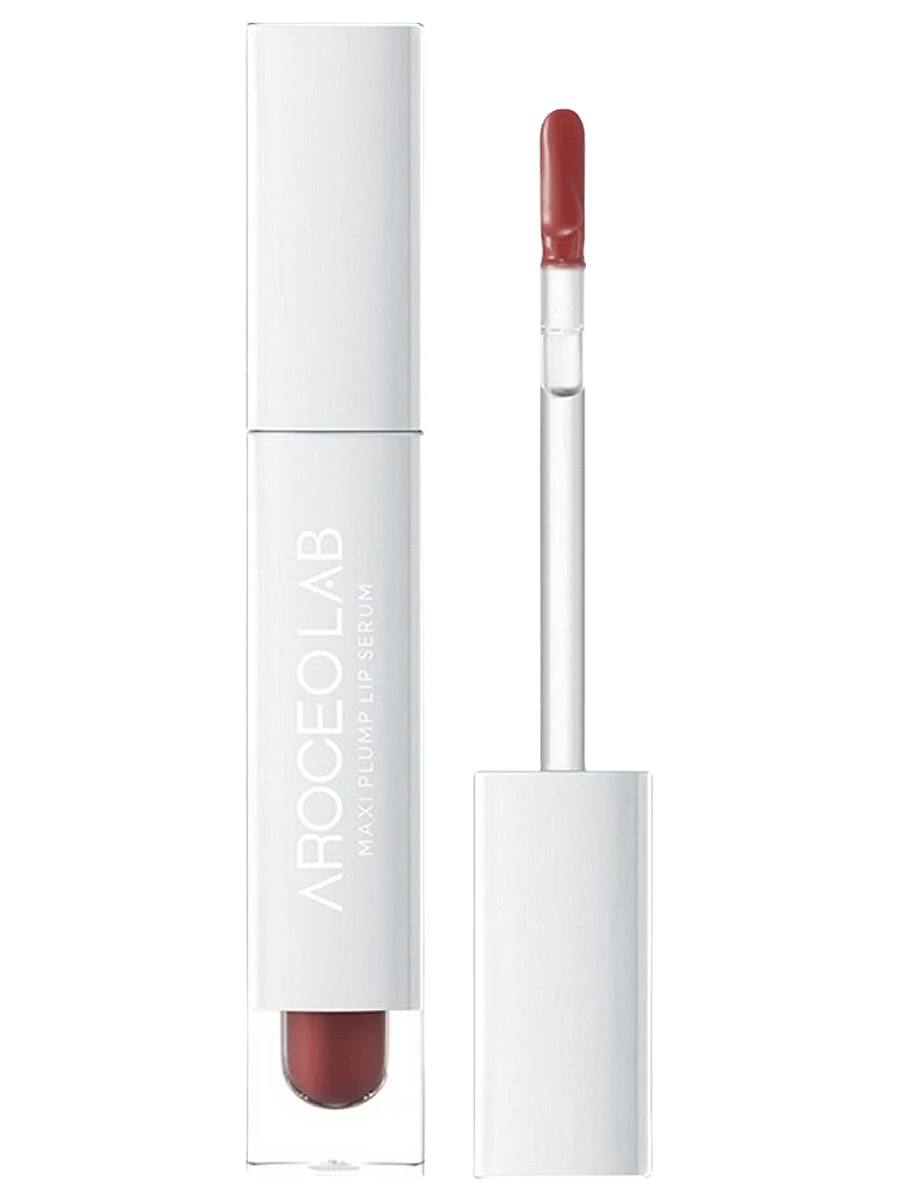 Сыворотка-блеск с эффектом увеличения объема губ – розовый Arocell Maxi Plump Lip Serum – Pink Rosy, 2.5 гр