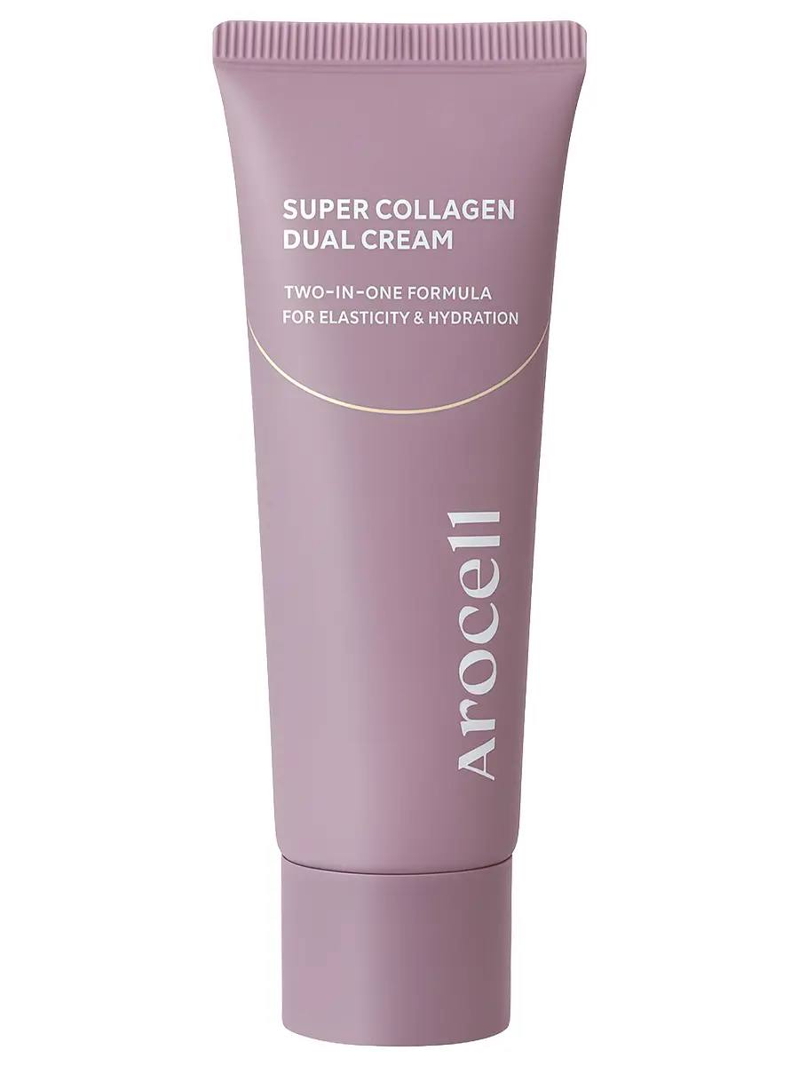 Двойной коллагеновый крем с ПДРН и ретинолом Arocell Super Collagen Dual Cream, 60 мл
