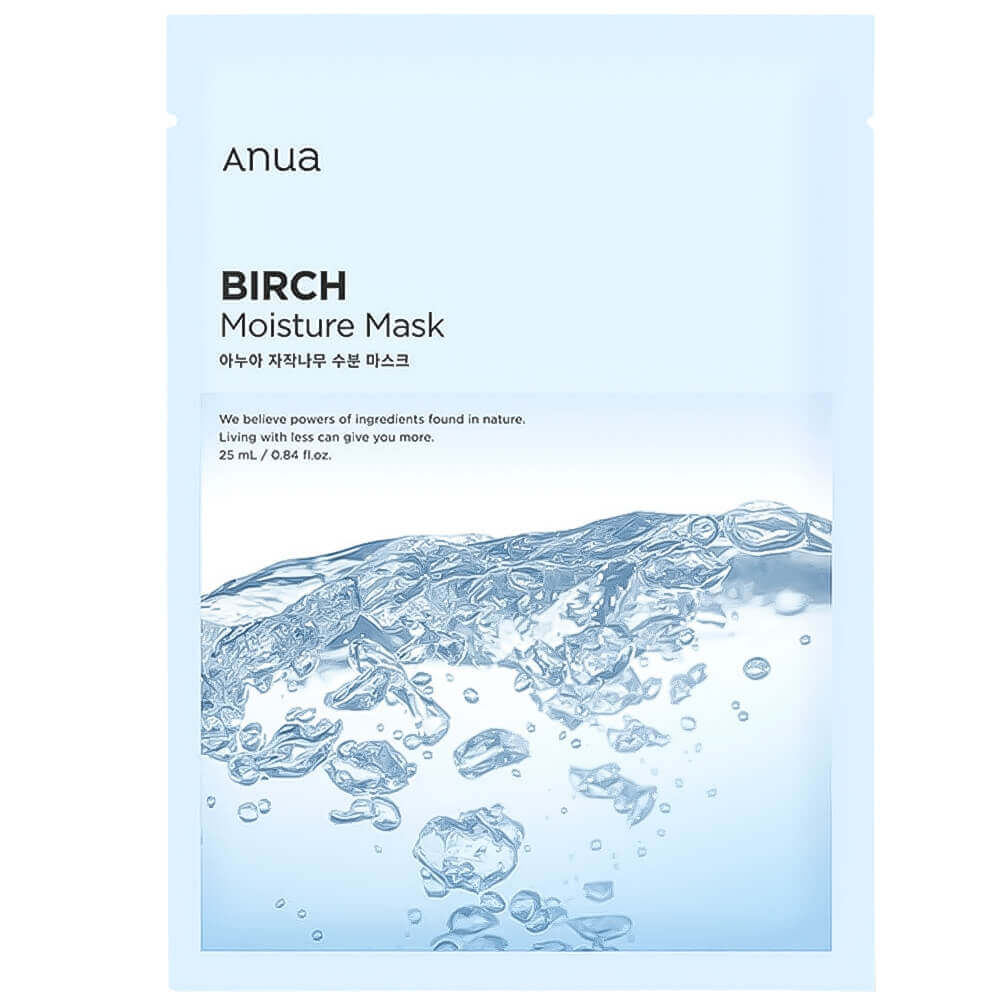 Увлажняющая тканевая маска с берёзовым соком Anua Birch Moisture Mask, 25 мл