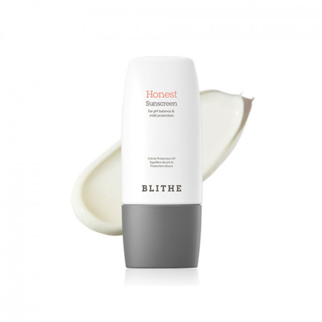 Солнцезащитный крем с пробиотиками Blithe Honest Sunscreen SPF 50+ PA ++++, 50 мл 