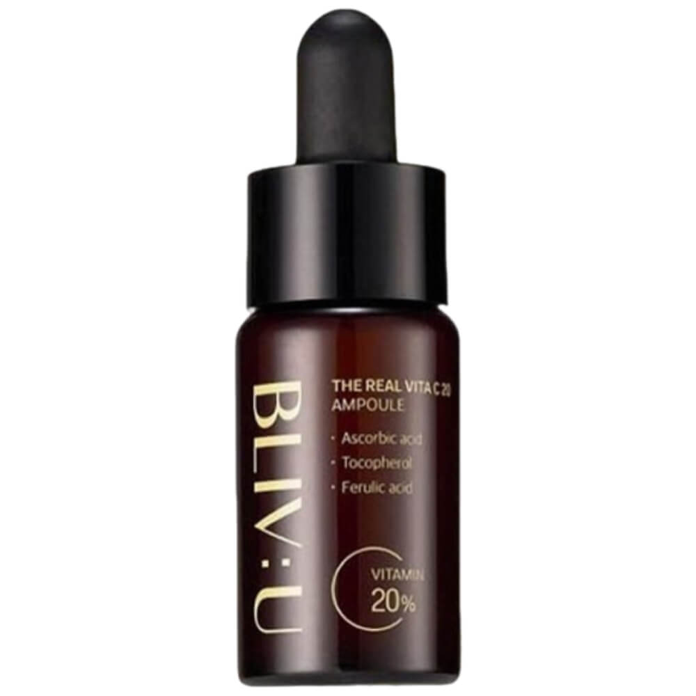 Осветляющая липосомальная ампула с 20% витамина С BLIV:U The Real Vita C 20 Ampoule, 12 мл