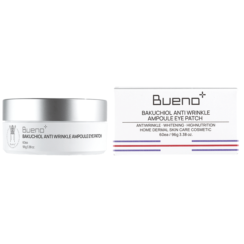 Подтягивающие патчи с бакучиолом Bueno Bakuchiol Anti Wrinkle Eye Patch, 60 шт