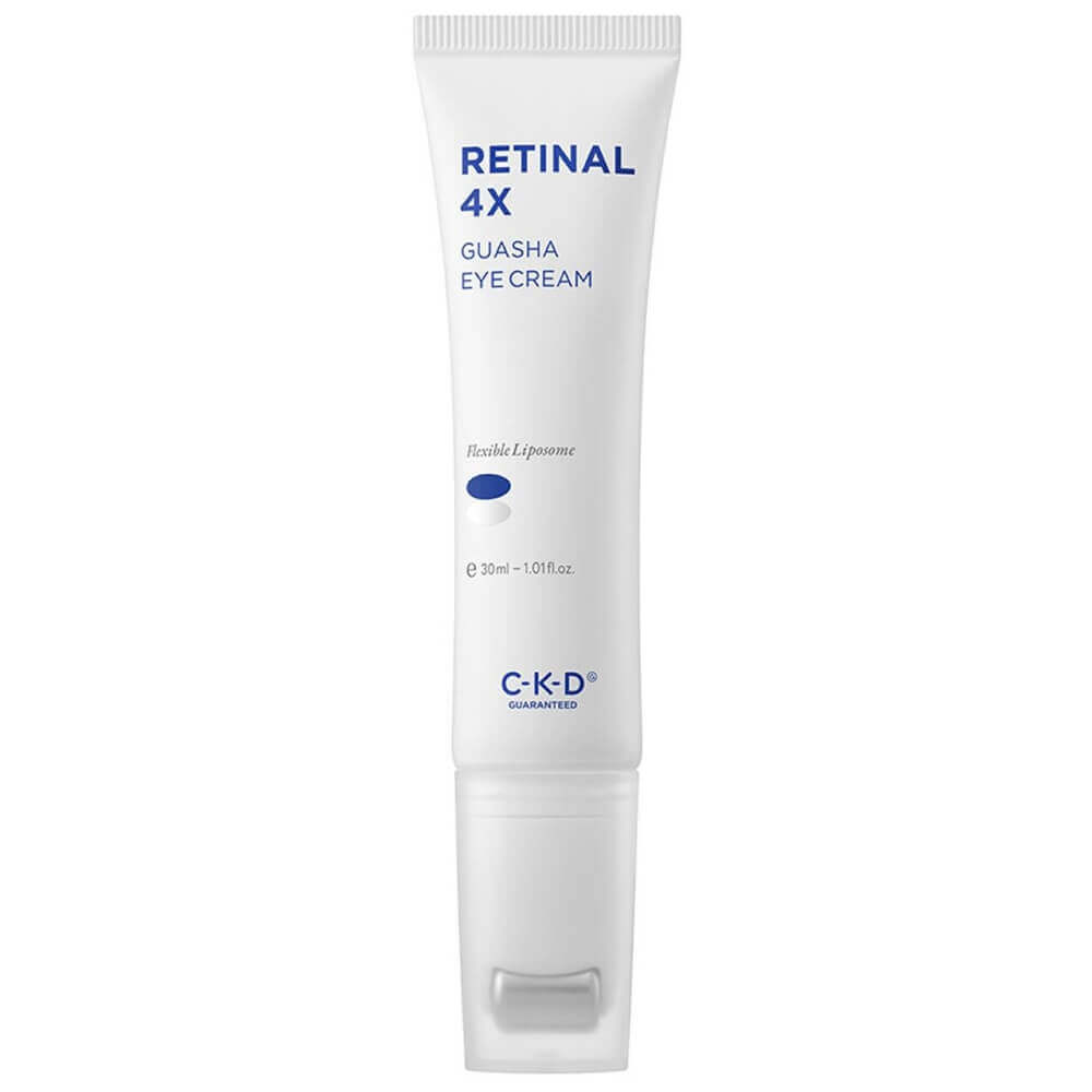 Липосомальный крем для век с роликовым массажёром CKD Retinal 4X Guasha Eye Cream, 30 мл