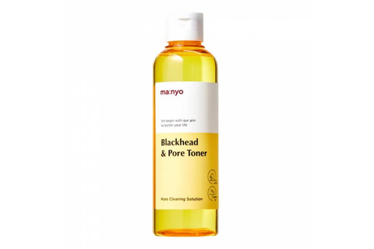 Очищающий тоник против черных точек с BHA-кислотой Manyo Blackhead &amp; Pore Toner , 210 мл