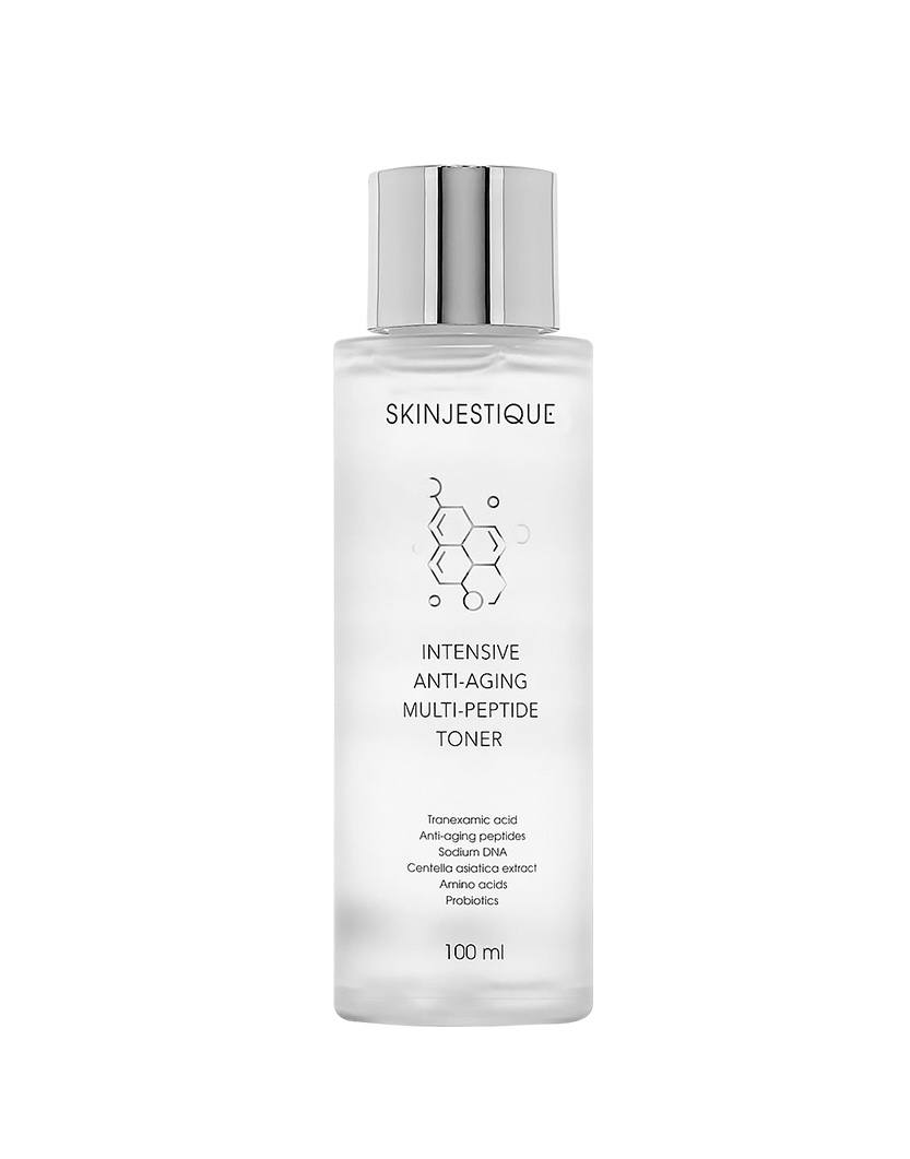 Антивозрастной тонер с пептидами SKINJESTIQUE Intensive Anti-Aging Multi-Peptide toner, 100 мл