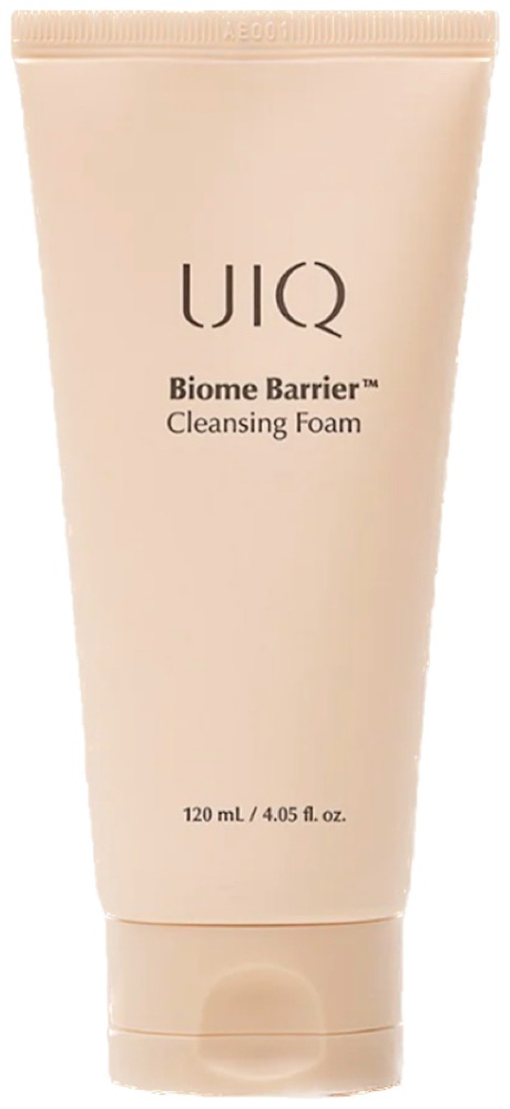 Слабокислотная очищающая пенка с постбиотиками UIQ Biome Barrier Cleansing Foam, 120 мл