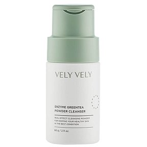 Энзимная пудра для умывания с экстрактом зеленого чая Vely Vely  Enzyme Green Tea Powder Cleanser, 60 гр