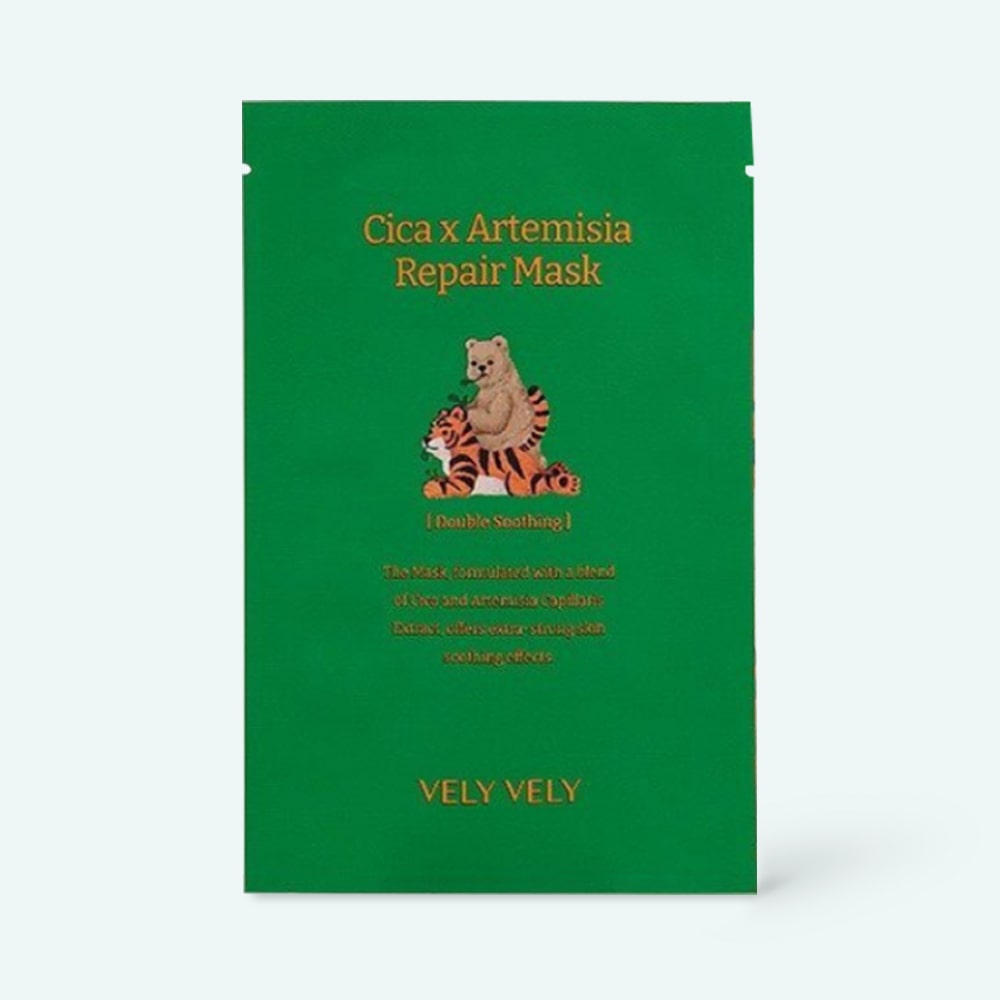 Восстанавливающая тканевая маска с экстрактом полыни и центеллы Cica X Artemisia Repair Mask, 20 гр
