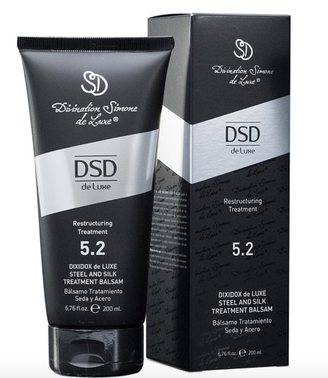 Восстанавливающий бальзам-гель Сталь и шелк DSD № 5.2 Dixidox de Luxe steel and silk treatment balsam 5.2, 200 мл