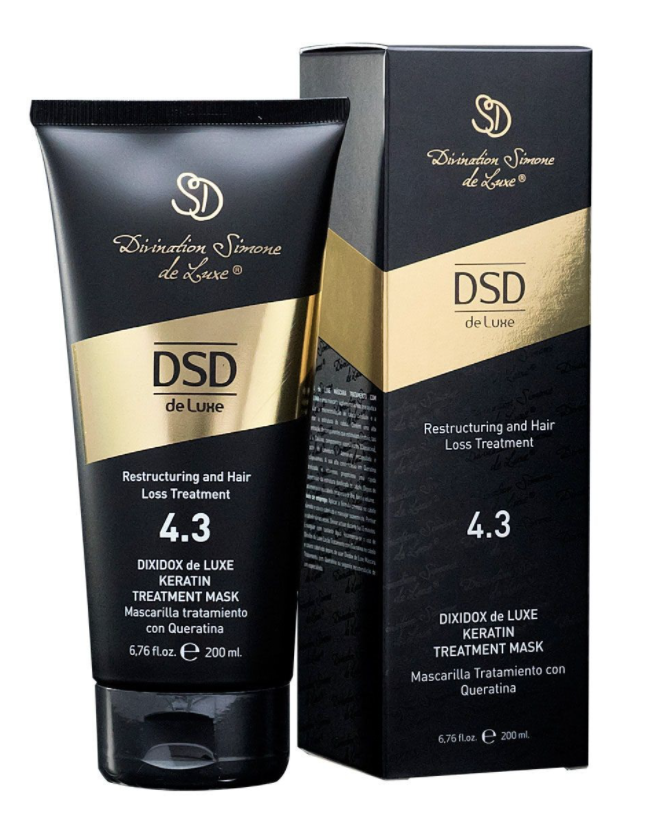 Восстанавливающая маска DSD de Luxe с кератином 4.3 Dixidox de Luxe keratin treatment mask 4.3, 200 ml