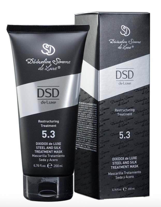 Восстанавливающая маска Сталь и шелк DSD № 5.3 Dixidox de Luxe steel and silk treatment mask 5.3, 200 мл