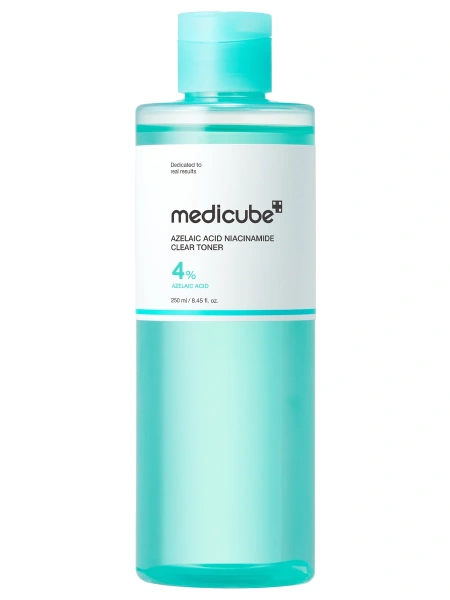 Очищающий тонер с 4% азелаиновой кислоты medicube Azelaic Acid Niacinamide Clear Toner, 250 мл