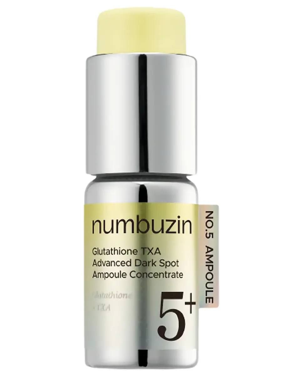 Концентрированная ампула с глутатионом и транексамовой кислотой numbuzin No.5 Glutathione TXA Advanced Dark Spot Ampoule Concentrate, 10.7 гр